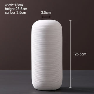 Nordic Scandinavian Ceramic Decorative Vase