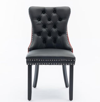 Modern High-End Tufted Solid Wood