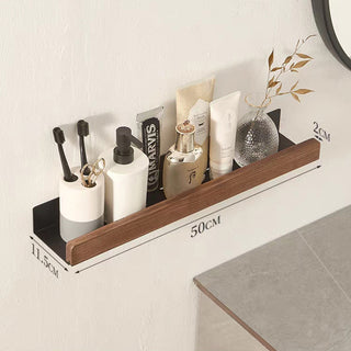 Solid Wood Bathroom Shelves