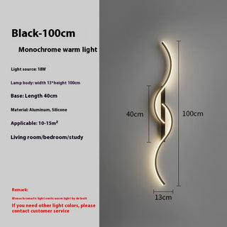 Simple Bedside Wall Lamp Living Room
