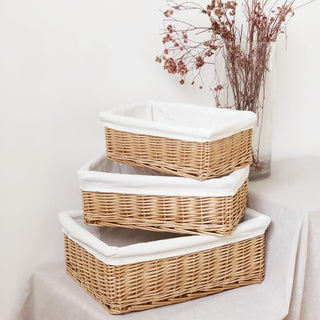 Baskets Rattan Storage Basket