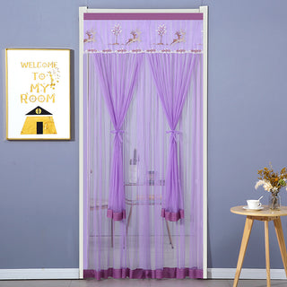 Punch-Free Mosquito-Proof Lace Mesh Curtains