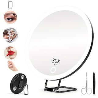 LED Charging Makeup Mirror with Bracket