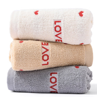 Pure Cotton Couple Household Towels