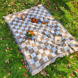 Bohemian Knitted Chenille Outdoor Rugs