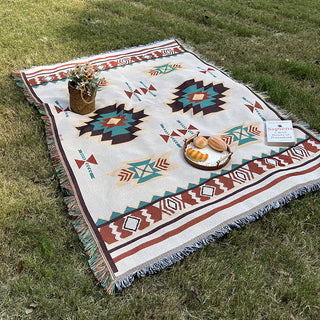 Bohemian Knitted Chenille Outdoor Rugs