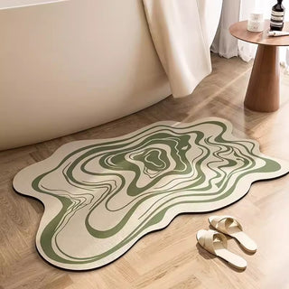 Nordic Abstract Bathroom Mat