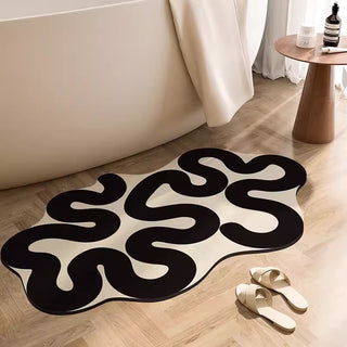 Nordic Abstract Bathroom Mat