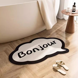 Nordic Abstract Bathroom Mat