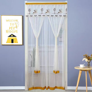 Punch-Free Mosquito-Proof Lace Mesh Curtains
