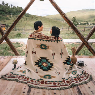 Wind Camping Rugs Outdoor Picnic Blanket Nap Blanket Bohemian Nap Blanket