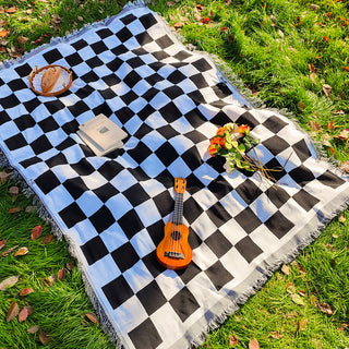 Bohemian Knitted Chenille Outdoor Rugs