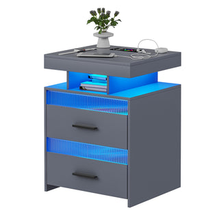 LED Bedroom Bedside Table