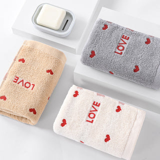 Pure Cotton Couple Household Towels