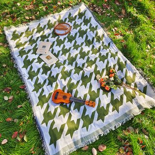 Bohemian Knitted Chenille Outdoor Rugs