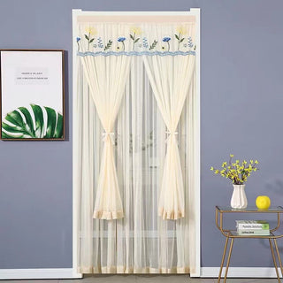 Punch-Free Mosquito-Proof Lace Mesh Curtains