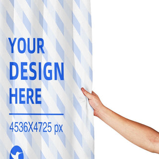 Waterproof Quick-Dry Bathroom Shower Curtain