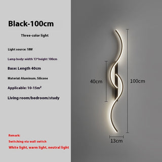 Simple Bedside Wall Lamp Living Room