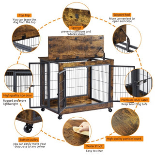 Furniture Style Dog Crate Side Table