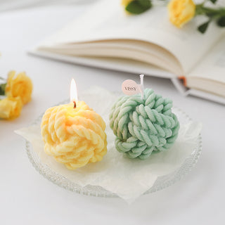 Souvenir Photo Props Small Wool Candles