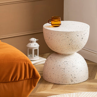 Hourglass Small Round Side Table