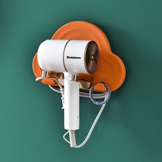Non-Perforated Foldable Hair Dryer Hanger