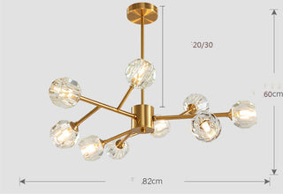 Nordic Chandelier Light Luxury Lamps