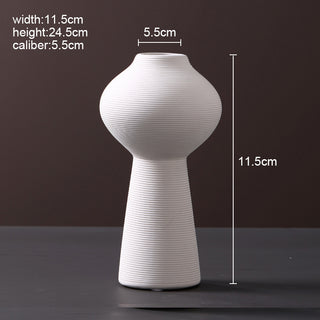Nordic Scandinavian Ceramic Decorative Vase