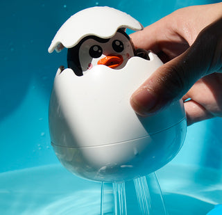 Bath Toy Raining Cloud Duck Egg