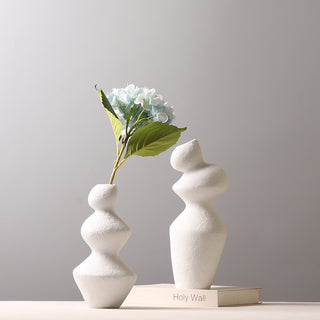 Modern Irregular Stacked Ceramic Vase