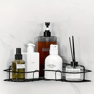 1pc Wall Mounted Bathroom Shelf