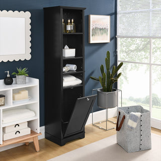 64" Tall Bathroom Storage Cabinet