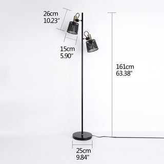 Black Floor Atmosphere Lamp Household