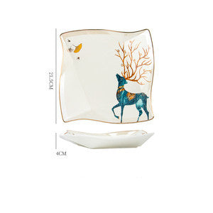 Dinner Plates Ceramic Steak Plate