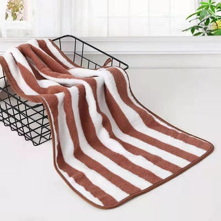 Striped Edge Soft Lint-free Face Washing