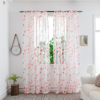 Mesh Decorative Curtains for Bedroom