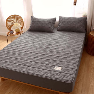 Pure Cotton Quilted Mattress Protector