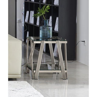 Stainless Steel End Table