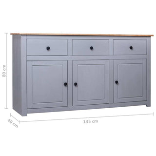 Elegant Pinewood Sideboard