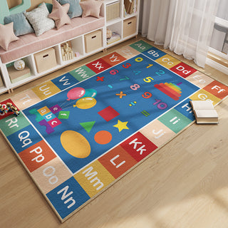 Kids Cozy Colorful Cartoon Area Rug