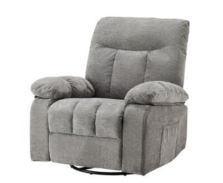 Rocking Chair And Lounge Chair, Rotating Lounge Chair With Vibration Massage And Lumbar Heating