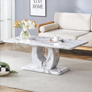 Modern Minimalist Marble Side Table