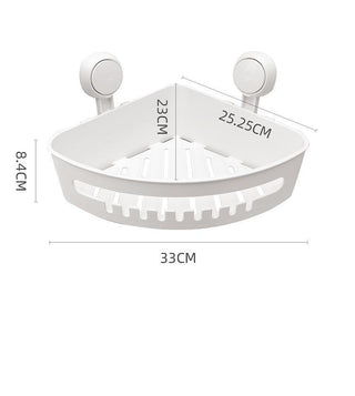 Wall-Mounted Free Punching Toilet Shelf