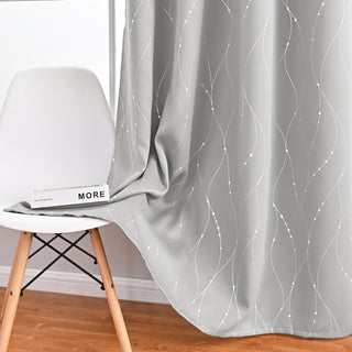Modern Minimalist Blackout Decorative Curtains