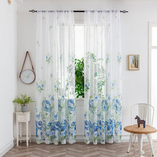 Mesh Decorative Curtains for Bedroom