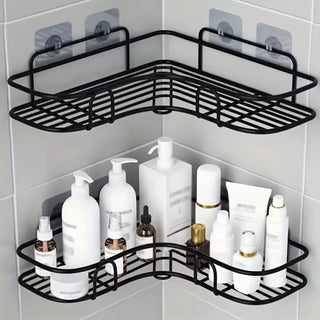 1pc Wall Mounted Bathroom Shelf