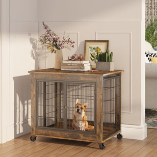 Furniture Style Dog Crate Side Table