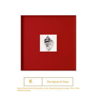 Red Minimalist Decorative Painting