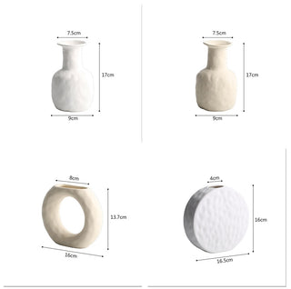 Scandinavian Simple Ceramic Vases Ornament