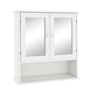 Double Mirror Bathroom Wall Cabinet